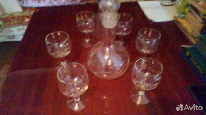 Набор графин и фужеры