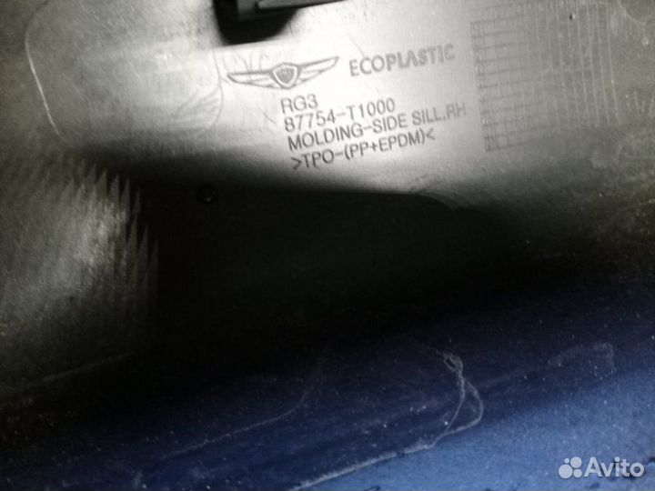 Накладка порога внешняя правая Hyundai 2020-2021