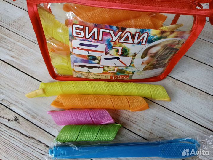 Бигуди спиральные