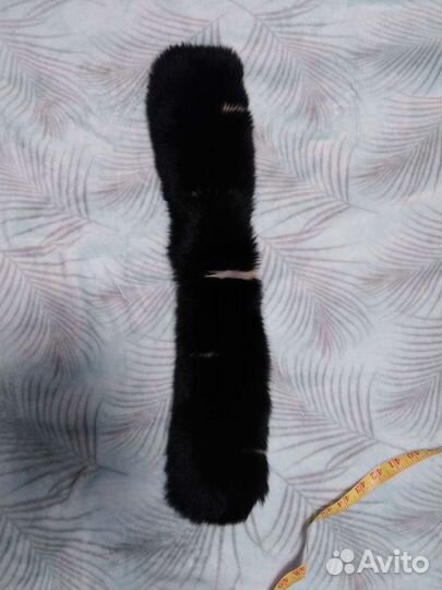 Меховой воротник новый