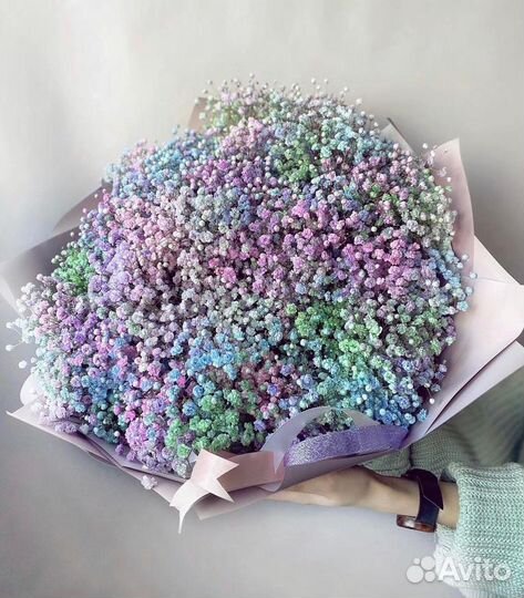 Букет из гипсофилы