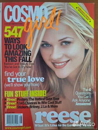 Журналы на английском языке, оригинал (США)