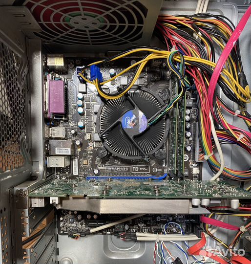 Материнская плата с процессором lga 1155