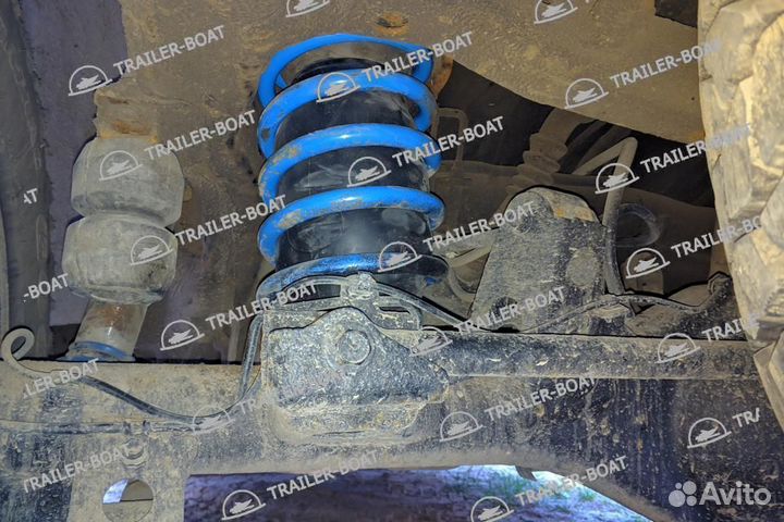 Пневмоподвеска BlackStone L PRO Mitsubishi Pajero 4 2006-XX, задняя, 52105