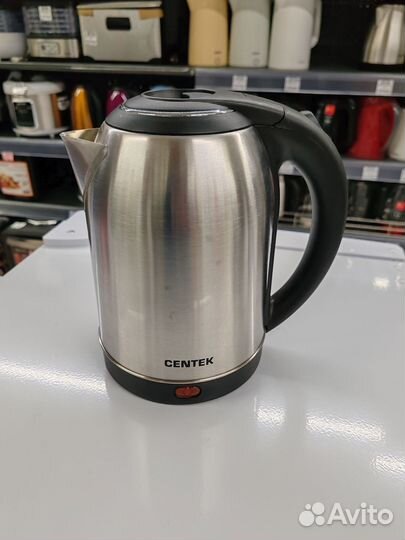 Чайник электрический металлический 2л, Centek