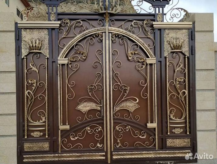 Кованные ворота