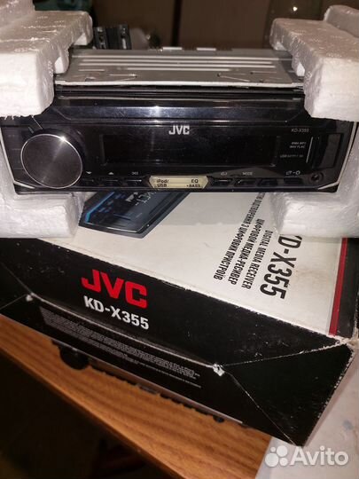 Автомагнитола процессорная JVC KD-X355