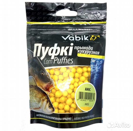 Плавающая насадка Vabik Corn Puffies