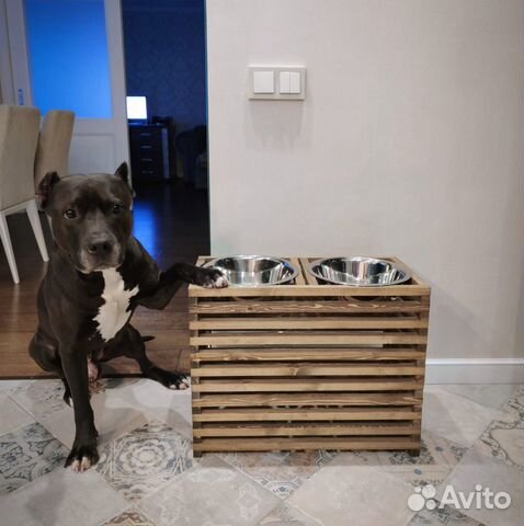 Миски на подставке для собак