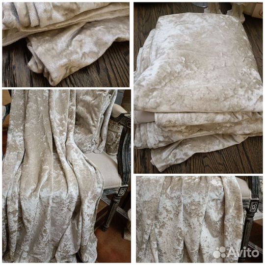 Шторы комплект (2шт) 140-260см, 200-290см