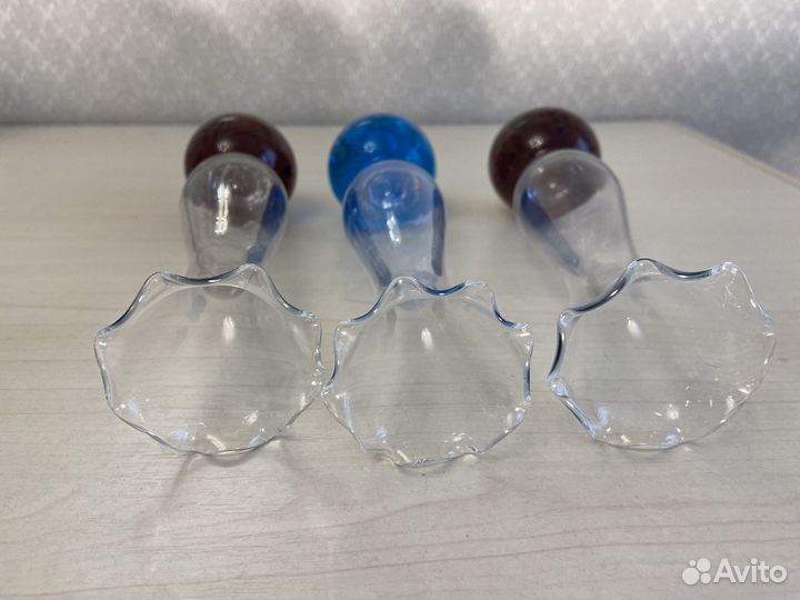 Набор вазочек бульгазе винтаж