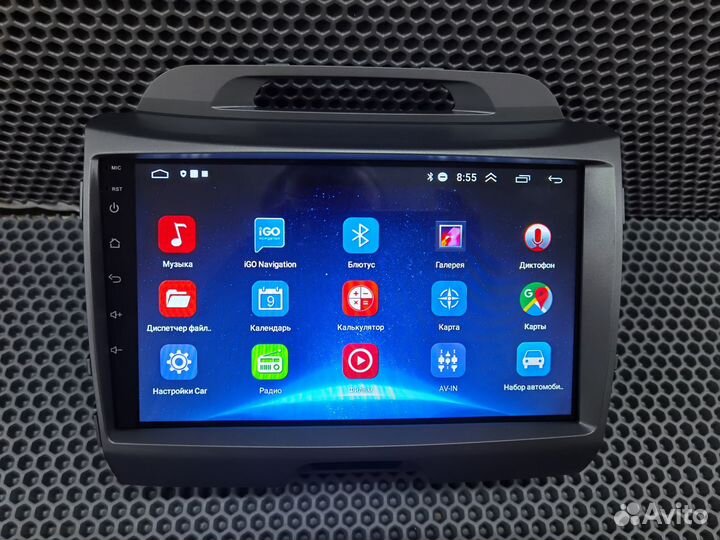 Магнитола Kia Sportage 3 Android IPS экран новая