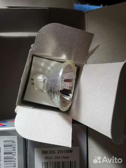 Лампа галогенная 20V 150W BW.DDL аналог Philips