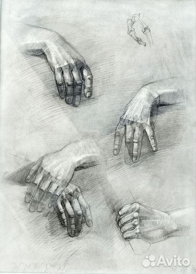 Академический рисунок, живопись, композиция