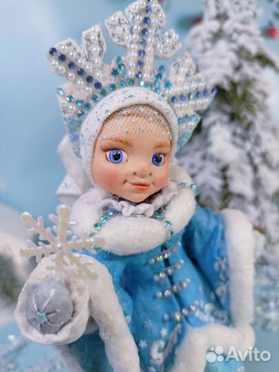 Ватная игрушка Снегурочка