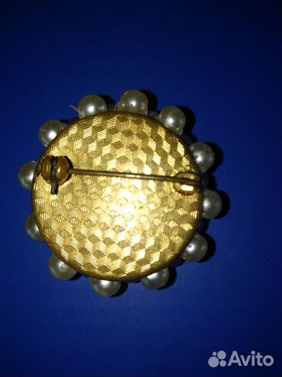 Брошь винтаж чехословакия