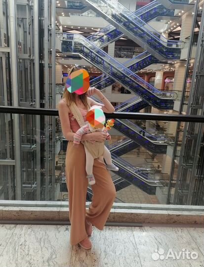 Эргорюкзак Красный и Кенгуру