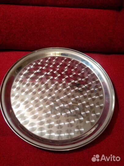 Подносы нержавейка разные