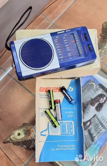 Радиоприемник Радио Вега рп 341 / Приемник СССР