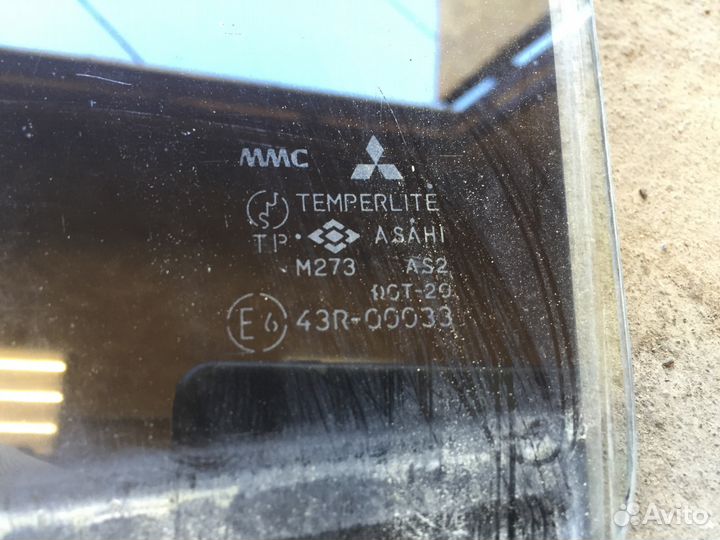 Стекло двери для Mitsubishi Galant (E5)