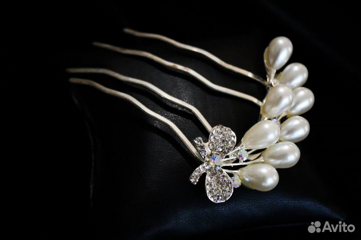 Свадебные украшения на волосы