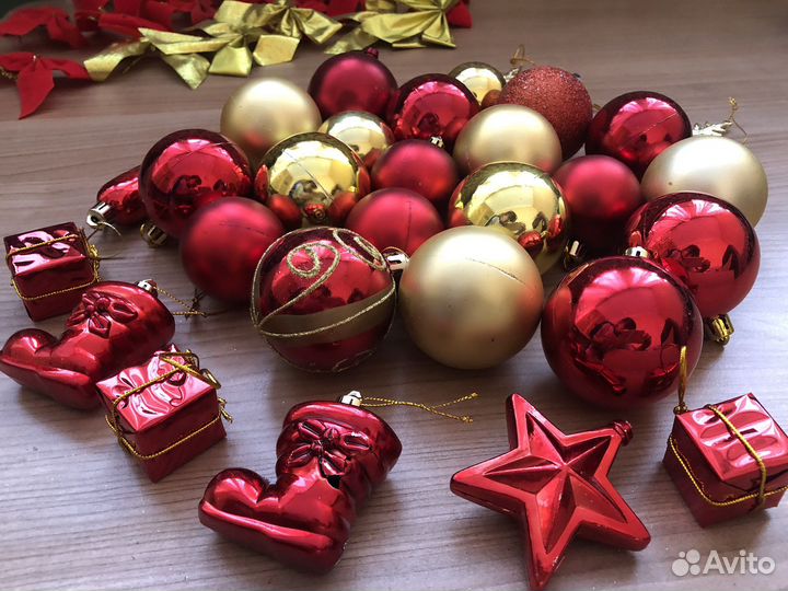 Набор новогодних украшений 29 шт