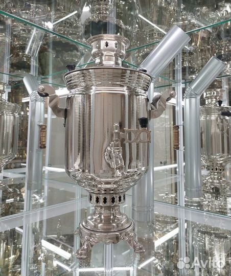 Самовар дровяной новый. Тульский оригинал