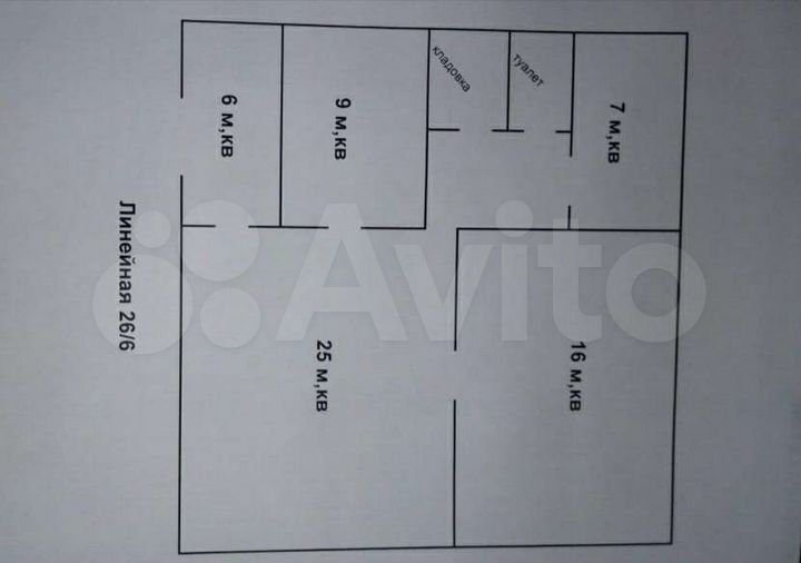 Свободного назначения, 80 м²