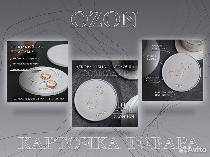 Инфографика маркетплейсов карточки товара