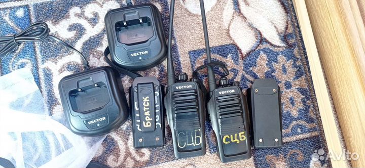 Рация vector vt80f