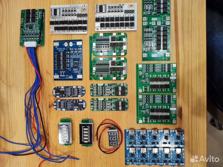 Bms 1s-13s от 10А до 100А для li-ion
