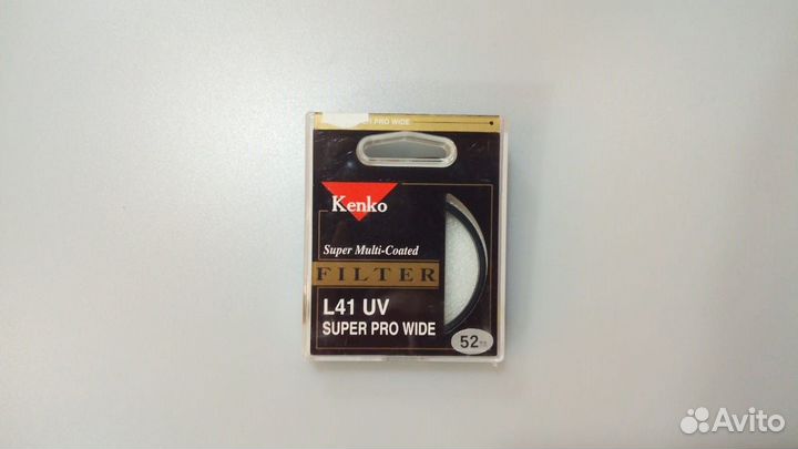 Фильтр kenko 52мм S-PRO wide UV L41 широкоугольный
