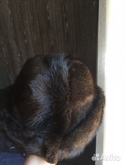 Шапка норковая женская