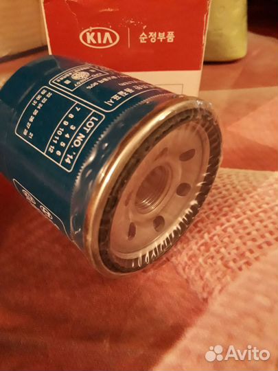 Масляный фильтр KIA 26300 2Y500 отдам