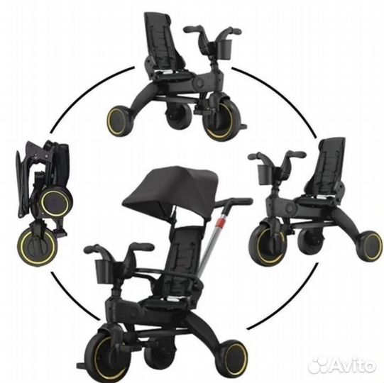 Детский складной велосипед