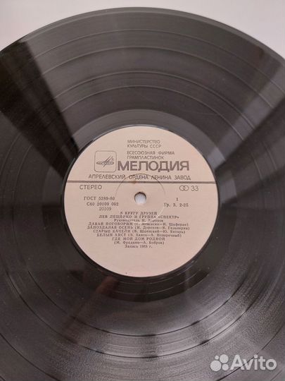 Грампластинки