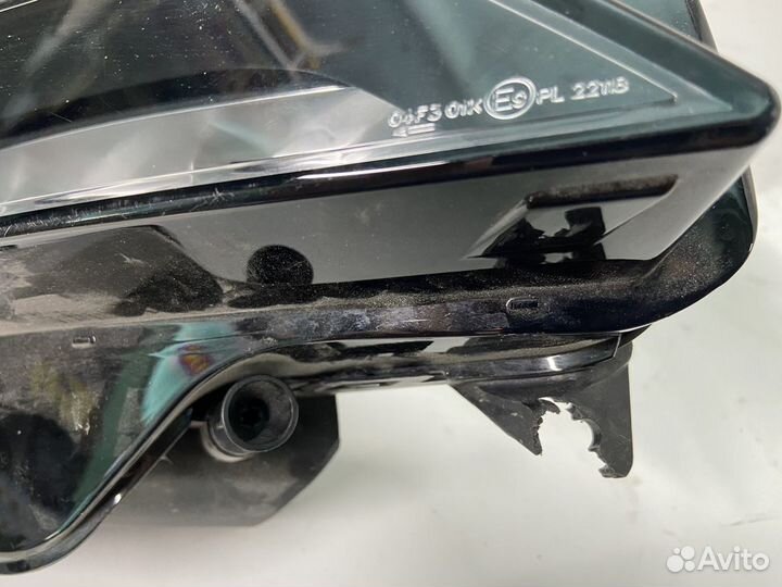Фара противотуманная skoda octavia а8 правый