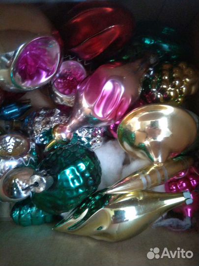 Елочные игрушки СССР