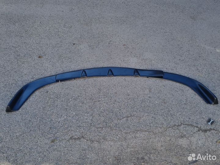 Спойлер переднего бампера универсальный, сплиттер