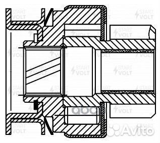 Привод стартера (бендикс) startvolt VCS 0915 VC