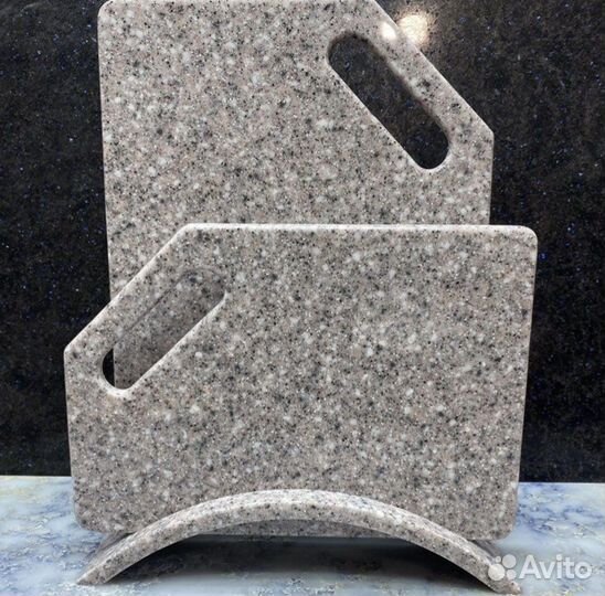 Акриловые и мраморные разделочные доски