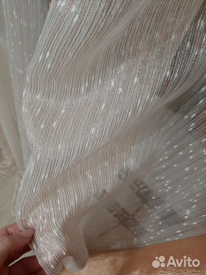 Шторы и тюль комплект новые