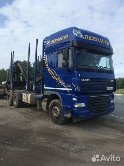 DAF XF 105 с КМУ, 2012