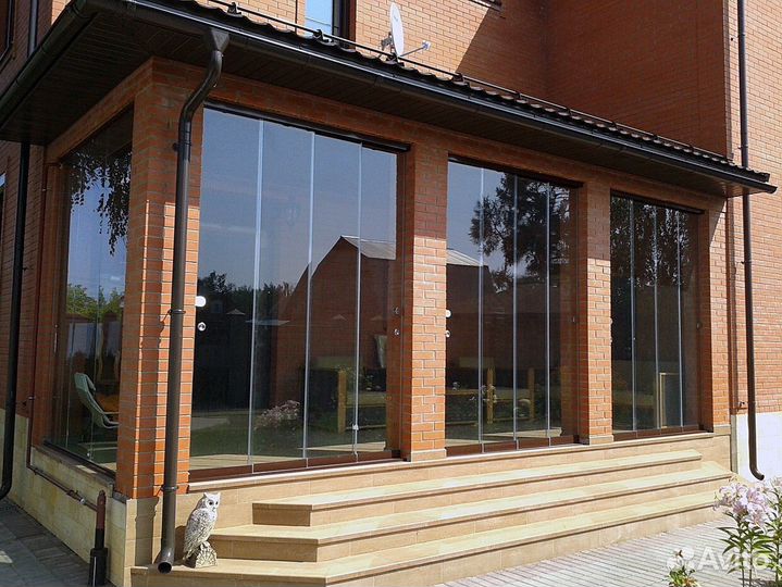 Безрамное остекление