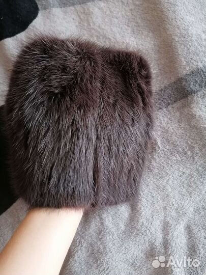 Шапка норковая новая