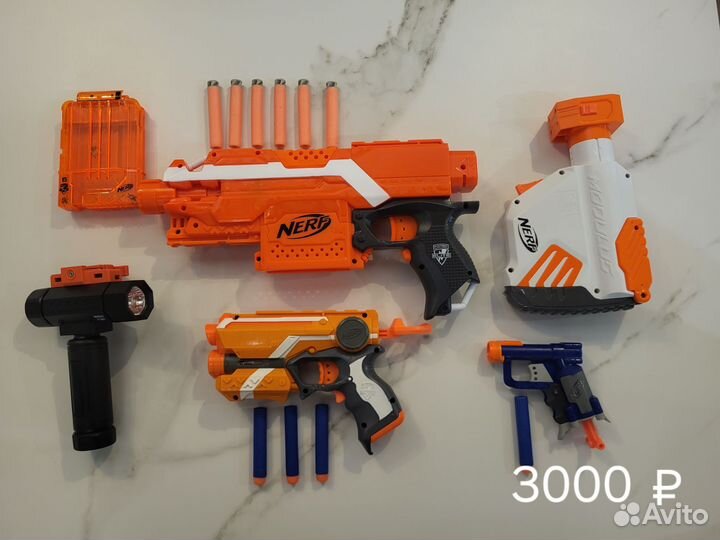 Бластер nerf