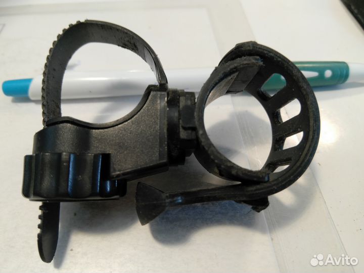 Силиконовое крепление для велосипедного фонаря