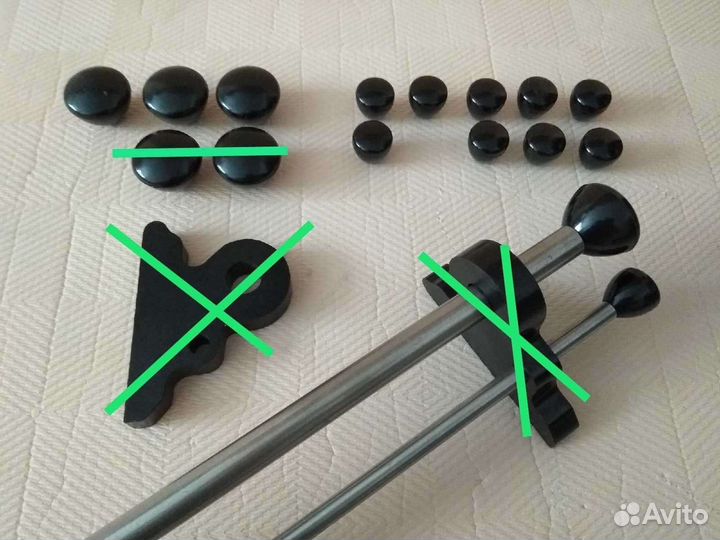 Гардины-Нержавейка СССР Заглушки Карболит СССР