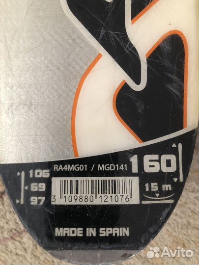 Лыжи горные rossignol