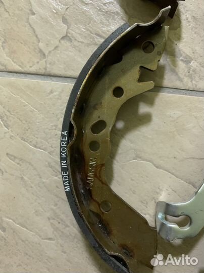 Колодки тормозные задние hyundai Accent